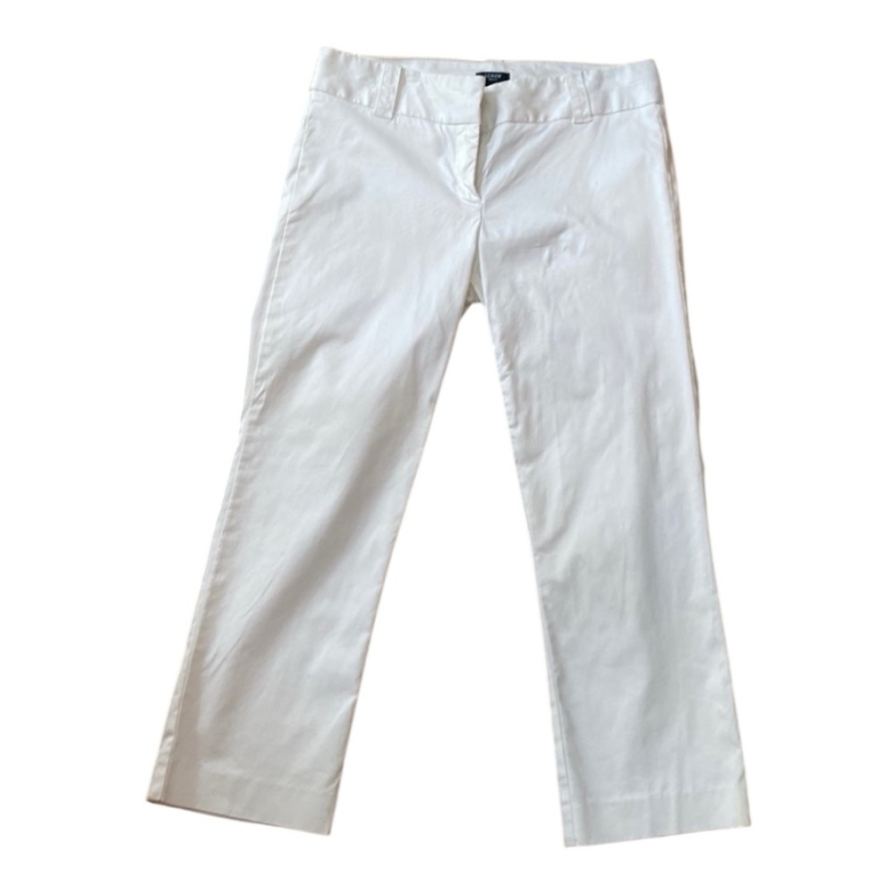 J. Crew White Capri Pants - City Fit - Size 4